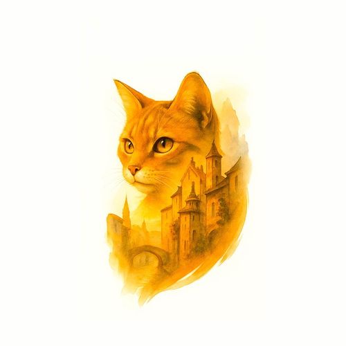 Барселона Кот.jpg — Картинки для брелков / Разное, 2072×2072, обои скачать бесплатно