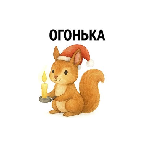 Белка С Огоньком.jpg — Картинки для брелков / Разное, 2072×2072, обои скачать бесплатно