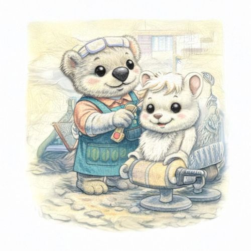 Белые Медведи.jpg — Картинки для брелков / Разное, 2072×2072, обои скачать бесплатно