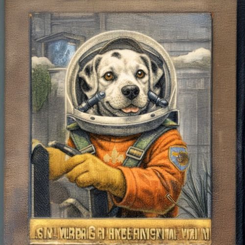 Бигль Космонавт.jpg — Картинки для брелков / Разное, 2072×2072, обои скачать бесплатно