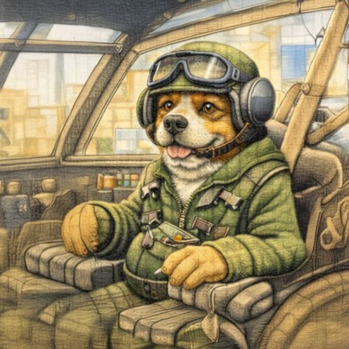 Бигль Пилот.jpg — Картинки для брелков / Разное, 2072×2072, обои скачать бесплатно