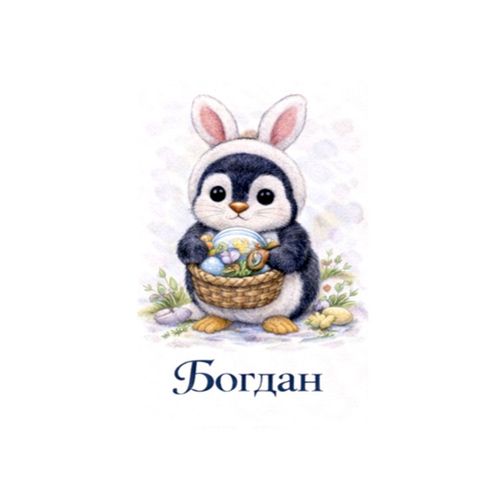 Богдан Пингвин.jpg — Картинки для брелков / Разное, 2072×2072, обои скачать бесплатно