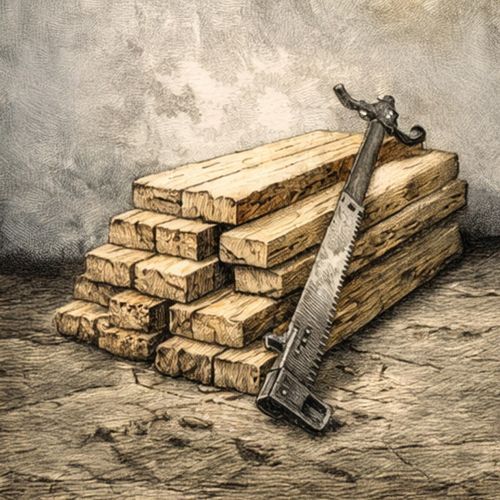 Бревна У Сарая.jpg — Картинки для брелков / Разное, 2072×2072, обои скачать бесплатно