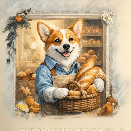 Вельш Корги Портрет 3.jpg — Картинки для брелков / Разное, 2072×2072, обои скачать бесплатно