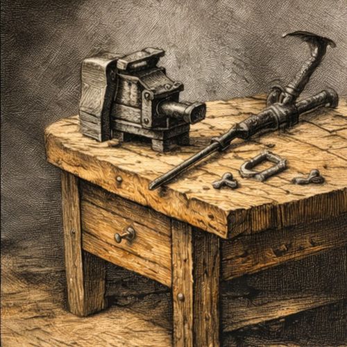 Верстак Мастера.jpg — Картинки для брелков / Разное, 2072×2072, обои скачать бесплатно