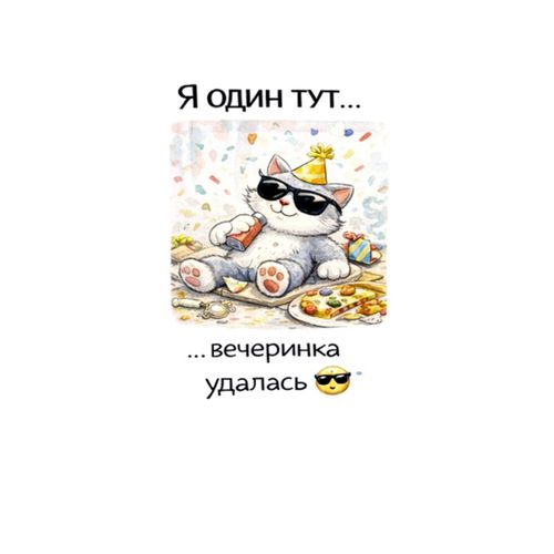 Вечеринка Удалась.jpg — Картинки для брелков / Разное, 2072×2072, обои скачать бесплатно