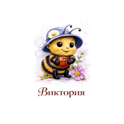Виктория Пчелка.jpg — Картинки для брелков / Разное, 2072×2072, обои скачать бесплатно