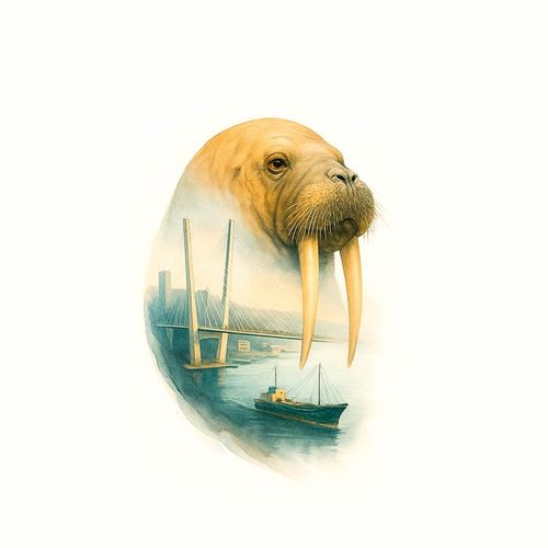 Владивосток Морж.jpg — Картинки для брелков / Разное, 2072×2072, обои скачать бесплатно