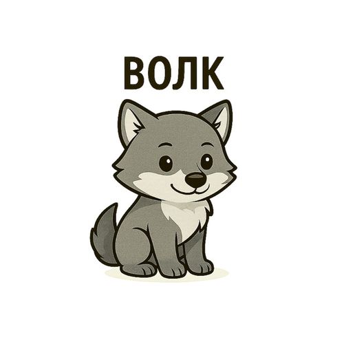 Волк 2.jpg — Картинки для брелков / Разное, 2072×2072, обои скачать бесплатно