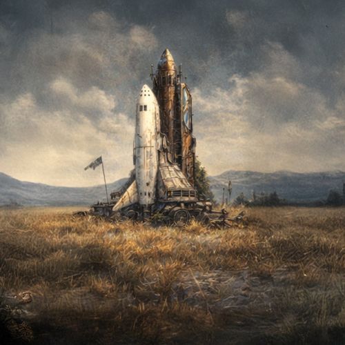 Волк На Утесе.jpg — Картинки для брелков / Разное, 2072×2072, обои скачать бесплатно