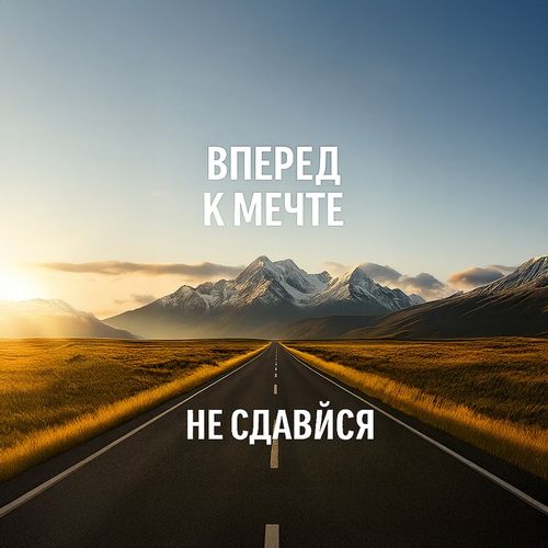 Вперед К Мечте.jpg — Картинки для брелков / Разное, 2072×2072, обои скачать бесплатно