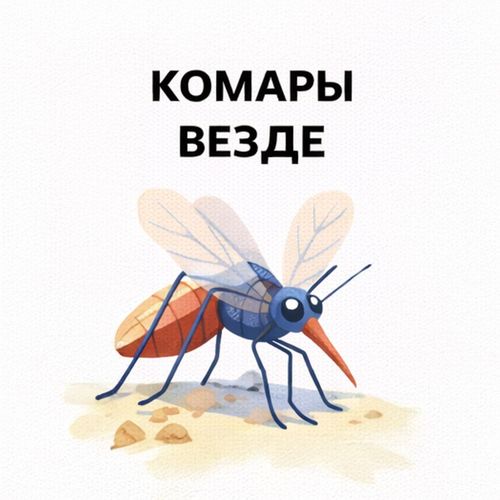 Дача Комары Везде.jpg — Картинки для брелков / Разное, 2072×2072, обои скачать бесплатно