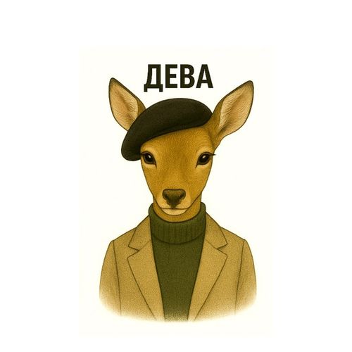 Дева В Берете.jpg — Картинки для брелков / Разное, 2072×2072, обои скачать бесплатно