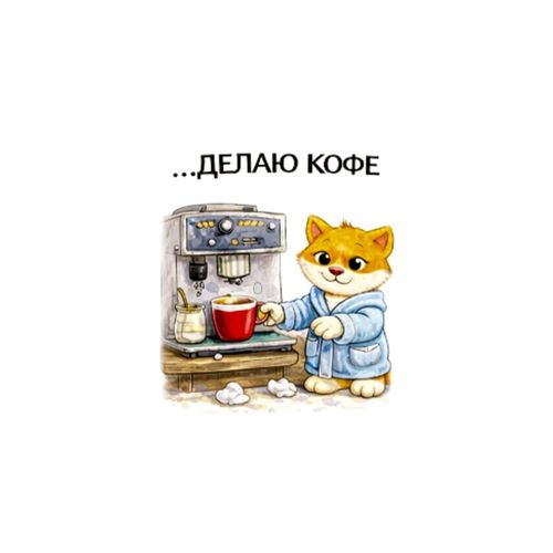 Делаю Кофе.jpg — Картинки для брелков / Разное, 2072×2072, обои скачать бесплатно
