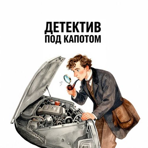 Детектив Под Капотом.jpg — Картинки для брелков / Разное, обои скачать бесплатно