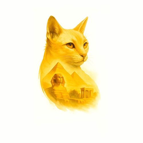 Египет Кошка.jpg — Картинки для брелков / Разное, обои скачать бесплатно