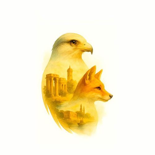 Египет Лиса.jpg — Картинки для брелков / Разное, обои скачать бесплатно