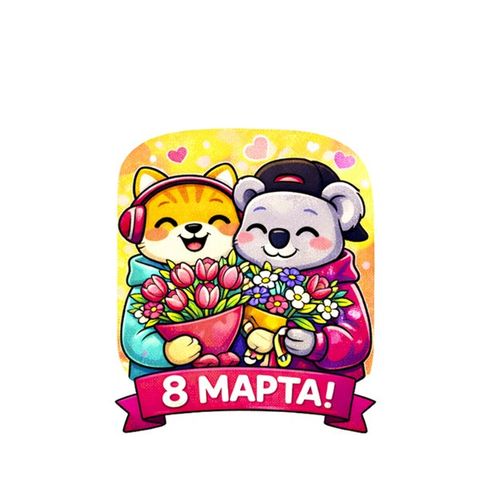 Енот И Пес Марта.jpg — Картинки для брелков / Разное, обои скачать бесплатно