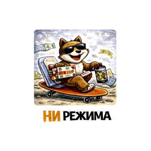 Енот Ни Режима.jpg — Картинки для брелков / Разное, обои скачать бесплатно