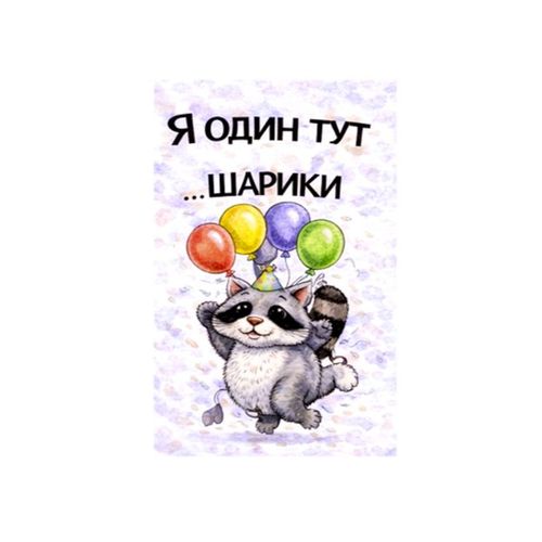 Енот С Шариками.jpg — Картинки для брелков / Разное, обои скачать бесплатно