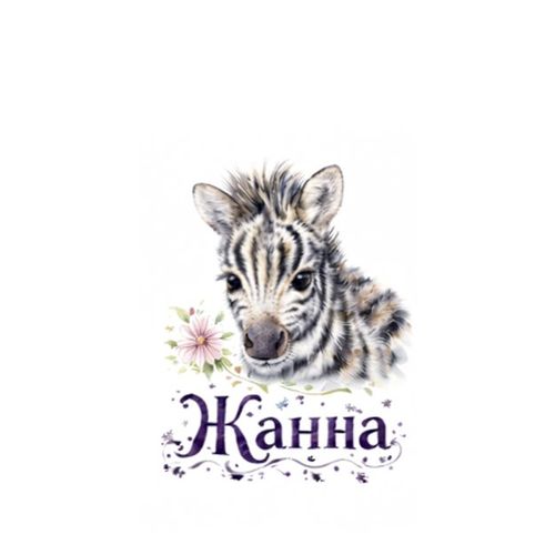 Жанна Зебра.jpg — Картинки для брелков / Разное, обои скачать бесплатно