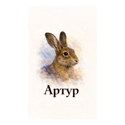 Заяц Артур.jpg — Картинки для брелков / Разное, обои скачать бесплатно
