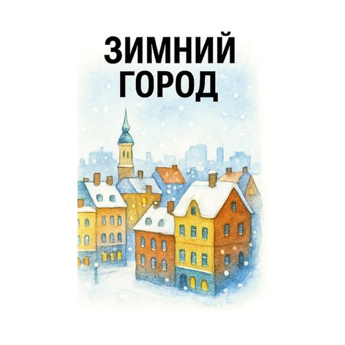 Зимний Город.jpg — Картинки для брелков / Разное, обои скачать бесплатно