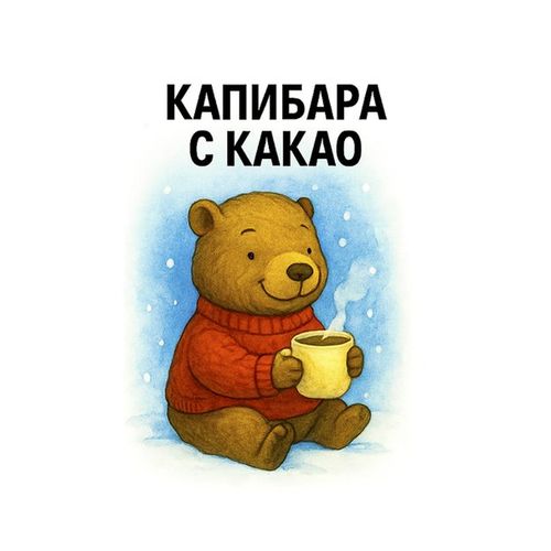 Капибара С Какао 3.jpg — Картинки для брелков / Разное, обои скачать бесплатно