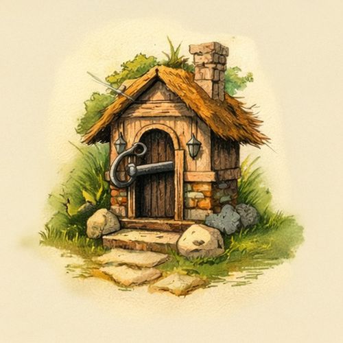 Ключ У Домика.jpg — Картинки для брелков / Разное, 2072×2072, обои скачать бесплатно