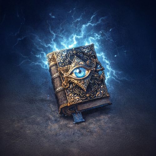Книга Заклинаний.jpg — Картинки для брелков / Разное, 2072×2072, обои скачать бесплатно