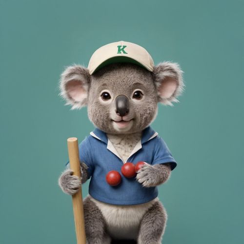 Коала Бейсболист.jpg — Картинки для брелков / Разное, 2072×2072, обои скачать бесплатно
