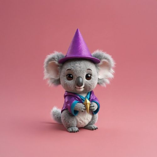 Коала В Колпаке.jpg — Картинки для брелков / Разное, 2072×2072, обои скачать бесплатно