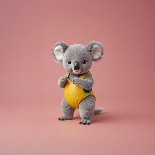 Коала С Мячом 3.jpg — Картинки для брелков / Разное, 2072×2072, обои скачать бесплатно