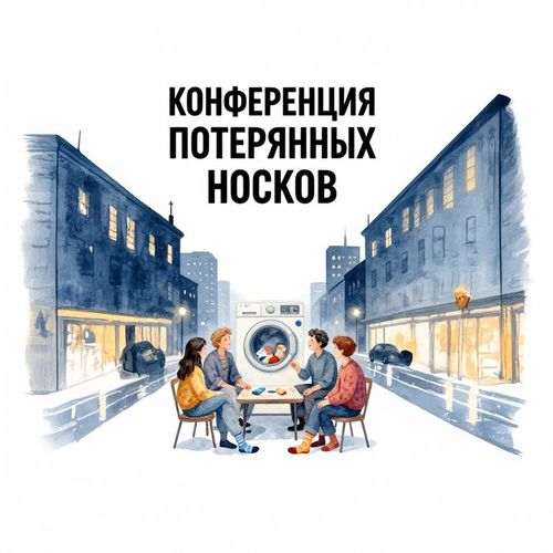 Конференция Потерянных Носков.jpg — Картинки для брелков / Разное, 2072×2072, обои скачать бесплатно