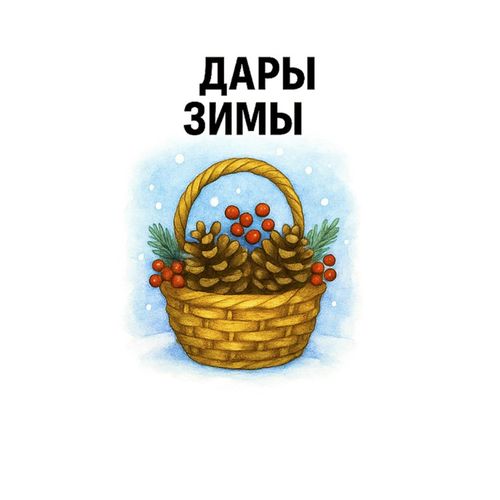 Корзина С Ягодами.jpg — Картинки для брелков / Разное, 2072×2072, обои скачать бесплатно