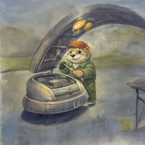 Кот Автомеханик.jpg — Картинки для брелков / Разное, 2072×2072, обои скачать бесплатно