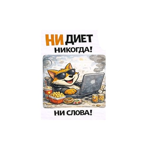 Кот Без Диет.jpg — Картинки для брелков / Разное, 2072×2072, обои скачать бесплатно