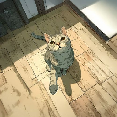 Кот В Одежде.jpg — Картинки для брелков / Разное, 2072×2072, обои скачать бесплатно