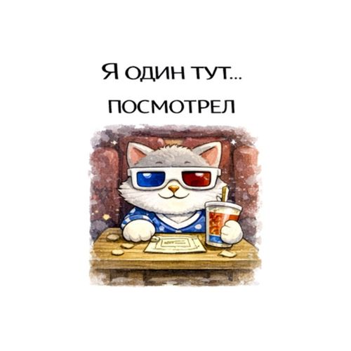 Кот В Очках 4.jpg — Картинки для брелков / Разное, 2072×2072, обои скачать бесплатно