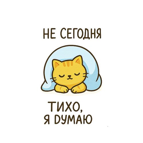 Кот Думает 2.jpg — Картинки для брелков / Разное, 2072×2072, обои скачать бесплатно