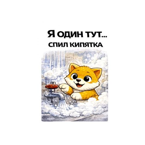Кот Кипяток.jpg — Картинки для брелков / Разное, 2072×2072, обои скачать бесплатно
