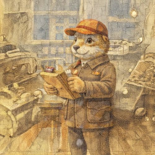 Кот Кладовщик.jpg — Картинки для брелков / Разное, 2072×2072, обои скачать бесплатно
