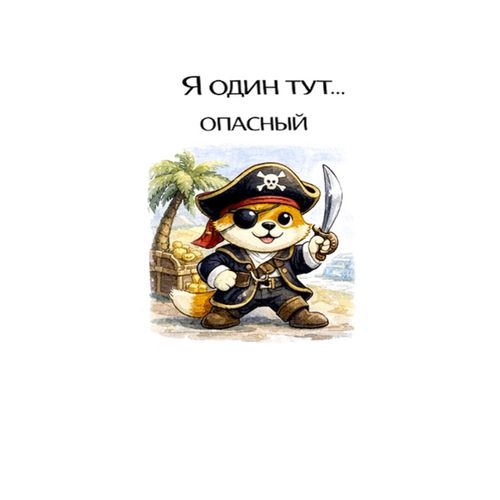 Кот Пират 2.jpg — Картинки для брелков / Разное, 2072×2072, обои скачать бесплатно