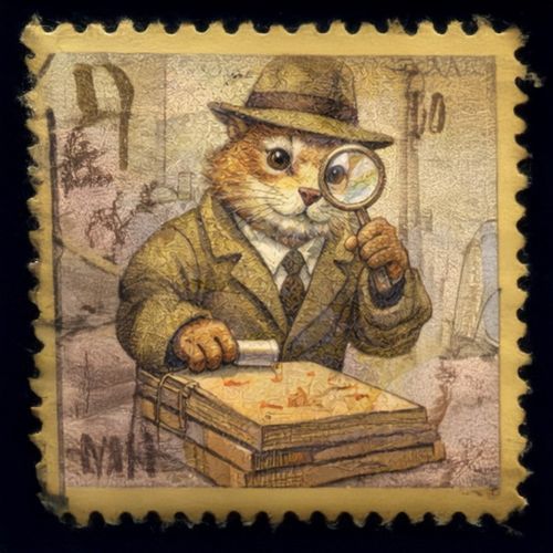 Кот Писатель 2.jpg — Картинки для брелков / Разное, 2072×2072, обои скачать бесплатно