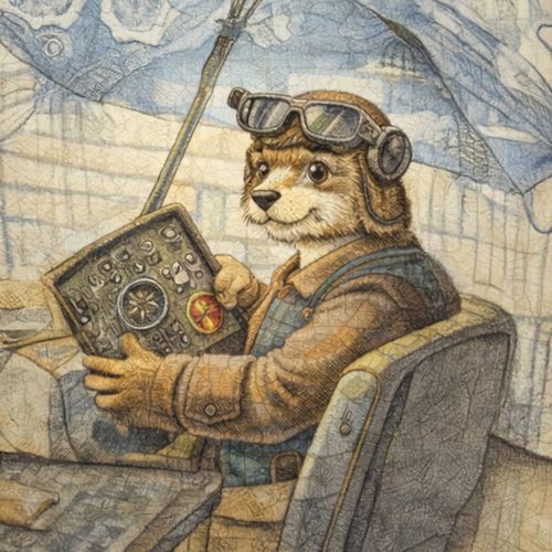 Кот Писатель.jpg — Картинки для брелков / Разное, 2072×2072, обои скачать бесплатно