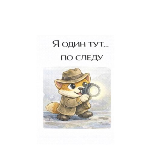 Кот По Следу.jpg — Картинки для брелков / Разное, 2072×2072, обои скачать бесплатно