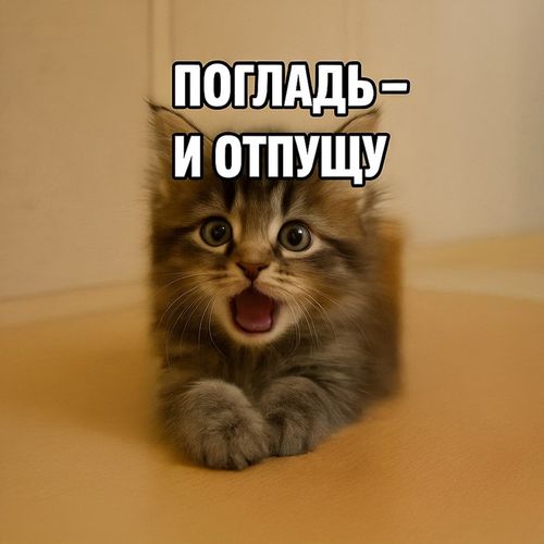 Кот Погладь.jpg — Картинки для брелков / Разное, 2072×2072, обои скачать бесплатно