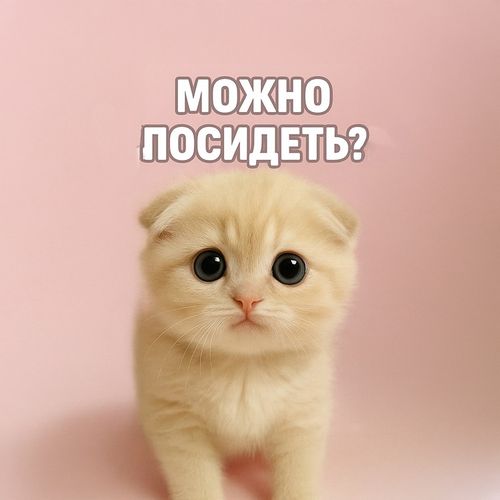 Кот Посидеть.jpg — Картинки для брелков / Разное, 2072×2072, обои скачать бесплатно