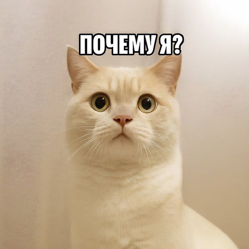 Кот Почему.jpg — Картинки для брелков / Разное, 2072×2072, обои скачать бесплатно