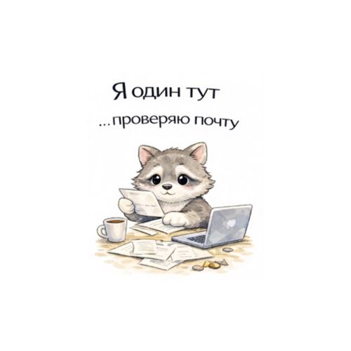 Кот Проверяет Почту.jpg — Картинки для брелков / Разное, 2072×2072, обои скачать бесплатно
